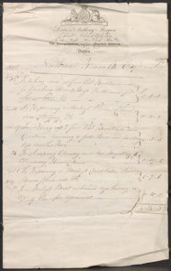 Nathaniel Trumbull papers