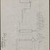 Sketch of an arrangement for protecting Merchant or passenger ships from attack by submarine