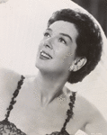 Rosalind Russell promotional photo for Wonderful Town.