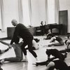 Jose Limon with students in studio