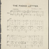 The faded letter