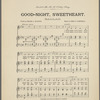 Good night sweetheart : ballad