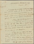 Letter to [Tristram] Dalton