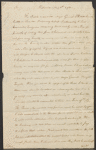 Thomas Jefferson. Autograph letter, signed, to Colonel Archibald Ritchie, May 8, 1781