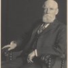 Samuel P. Avery seated in chair.