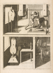Fig. XXIV. Baromylos, feu ponderibus circumagenda mola.