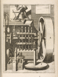 Fig. LVII. Sitimylos, cum tribergo, & hydrotechnemate.