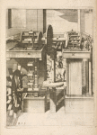 Fig. CXXXI. Haustrum duplex, per capsulas, cum antliâ duplici.