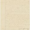 Letter to Abraham Lincoln