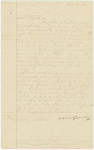 Letter to Abraham Lincoln