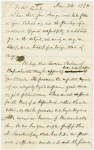 A.L.S. to Abraham Lincoln