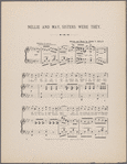 Nellie and May, sisters were they