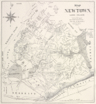 Map of Newtown, Long Island : designed to exhibit the localities referred to in the "Annals of Newtown" ; compiled by J. Riker, Jr., 1852.