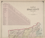 Outline map of Essex County, New York.