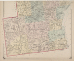 Outline map of Essex County, New York.