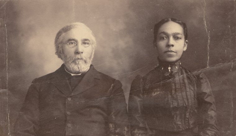 Rev. Henry Simons and Laura Simons, Regina Andrews' grandparents - NYPL ...