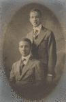 William T. Andrews (seated) and brother Percy