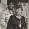 Singer Marian Anderson (left) and Regina Andrews, Mahopac, New York
