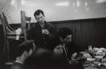 Jack Kerouac with tea cup