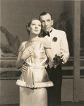 Gertrude Lawrence and Noel Coward in the stage production We Were Dancing.