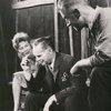Wendy Hiller, Franchot Tone, and Cyril Cusack in the stage production A Moon for the Misbegotten