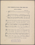 The widow's plea for her son
