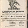 County Convention, Liberty and Justice