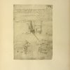 Dessins orignaux de Léonard de Vinci, relatifs à ses études sur le vol artificiel.