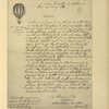 Lettre autographe de Margat.