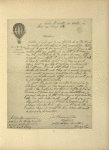 Lettre autographe de Margat.