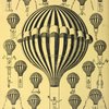 Affiche de l'aéronaute-acrobate Karil, vers 1876.