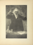 Wilfrid de Fonvielle prononçant une conférence sur l'aérostation. Tableau de Mlle Klumpke (1899).