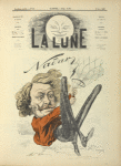 Portrait satirique de Nadar, par André Gill, paru dans le n° de la Lune du 2 juin 1867.