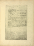 Reproduction de la dernière page du brevet n° 117.574 pris en France le 16 février 1876, par Penaud et Gauchot, pour «Un aéro-plane ou appareil aérien volant».