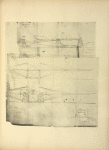 Planche I et II du brevet n° 111.574 pris en France le 16 février 1876, par Penaud et Gauchot, pour «Un aéro-plane ou appareil aérien volant».