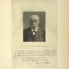 Autographe d'Ader remis à l'Aéro-Club de France lors des fêtes données en son honneur à l'occasion de sa nomination au grade de Commandeur de la Légion d'honneur.