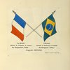 Feuille jetée du dirigeable Pax par Severo, publiée par Deplanche.