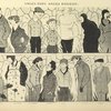 Une soirée à l'Aéro-Club. Caricature de Mich parue dans la «Vie Parisienne».