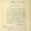 Lettre du comte Ferdinand de Zeppelin au comte de La Vaulx (1908).