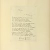Poésie autographe d'Edmond Rostand dédiée à Beaumont, le vainqueur de Paris-Rome.