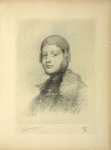 Portrait de Guynemer, dessiné par L.-C. Breslau, en février 1916.