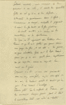 Lettre du Ct Brocard, ancien chef de l'escadrille des Cigognes, remerciant M. Lasies, député, d'avoir demandé à Guynemer les honneurs du Panthéon.