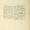 Autographe de M. le Maréchal Foch.