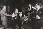 Michael McGuire, Charles Durning, Walter McGinn, Richard A. Dysart and Paul Sorvino in a scene from That Championship Season