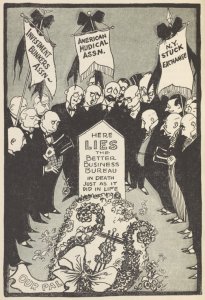 The indictment of the better business bureau conspiracy, stock exchange gambling, bastard government, by E.C. Riegel