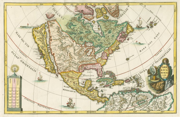 America Borealis 1699.