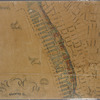 Map showing the high and low water mark and the original city grants of lands under water made to various parties from 1686 to 1873, extending from Battery to Fifty-first Street, Hudson and East Rivers, New York City, also the several pier and bulkhead lines established from 1750 to 1873