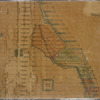 Map showing the high and low water mark and the original city grants of lands under water made to various parties from 1686 to 1873, extending from Battery to Fifty-first Street, Hudson and East Rivers, New York City, also the several pier and bulkhead lines established from 1750 to 1873