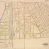 Queens, Vol. 1, Double Page Plate No. 7; Part of Ward 4, Jamaica; [Map bounded by Rockaway Turnpike, Vanderbilt Ave., Foley Ave., Campion Ave., Rose Ave., Mc.Auley Ave., Van Wyck Ave., Lester Ave., Agnolia Ave., Johnson Ave., Chichester Ave., Atlantic Ave., Beaufort Ave., Broadway, Whittier Ave., Bryant Ave., Lowell Ave., Longfellow Ave., Remington Ave., Liberty Ave., Wells Ave., Bandman Ave., Humboldt Blvd., Sylvester Ave., Shore Ave., Lincoln Ave.; Including Fulton St., Alsop St., Tyndall St., Guilford St., Clinton St., Carll St., Archer St., Jefferson St., Beaufort St., Elm St., Jay St., Henry St., Wyckoff St., Dean St., Baltic St., Allen St., West St., Swale Road, South St., 1st St., 2nd St.; Including Kissam PL., Archer PL., Hanson PL., Clifton PL., Bath PL., Irving PL., Napier PL., Blanco PL., Otto PL., Lux PL.]