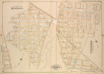 Queens, Vol. 1, Double Page Plate No. 20; Part of Ward 4; Jamaica; Sub Plan From Plate No. 19; Rosedale; [Map bounded by Plaza Mill Ave.; Including Ocean Ave.]; Sub Plan From Plate No. 18; Springfield; [Map bounded by Merrick Rd., Compton Pl.; Including Washington Ave., Springfield Road.]; Sub Plan from Plate No. 19; Rosedale; [Map bounded by Ocean Ave.; Including Boundary Line of the City New York, Conduit.]
